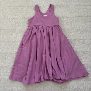 Remie Girl fuchsia sleeveless dress, 2 side pockets